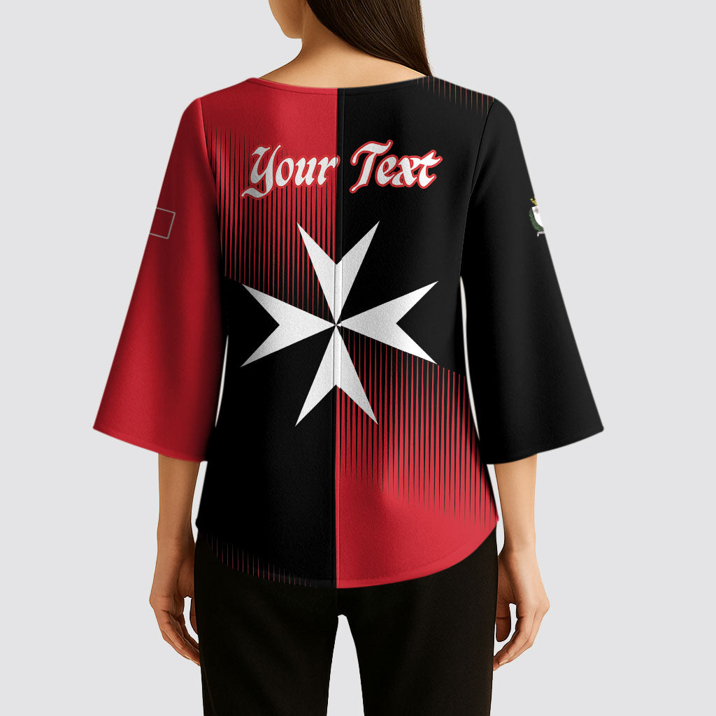 Personalised Malta Jum l-Indipendenza Kimono Sleeve Blouse September 21st
