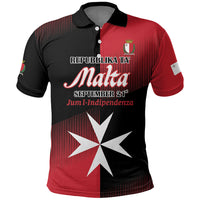 Personalised Malta Jum l-Indipendenza Polo Shirt September 21st
