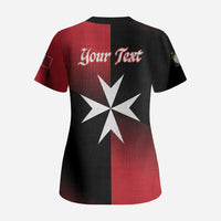 Personalised Malta Jum l-Indipendenza Scrub Top September 21st