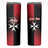 Personalised Malta Jum l-Indipendenza Skinny Tumbler September 21st