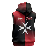 Personalised Malta Jum l-Indipendenza Sleeveless Hoodie September 21st
