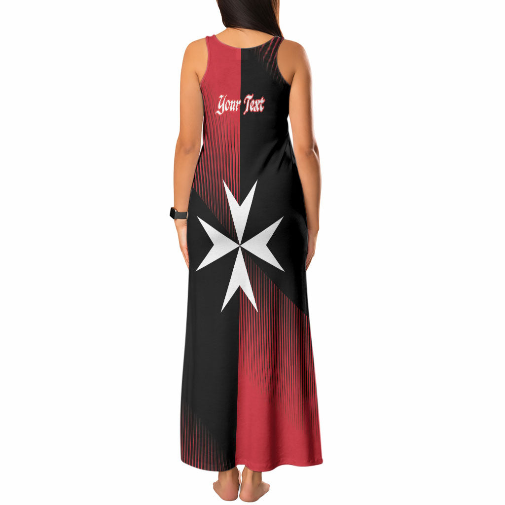 Personalised Malta Jum l-Indipendenza Tank Maxi Dress September 21st