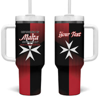 Personalised Malta Jum l-Indipendenza Tumbler With Handle September 21st