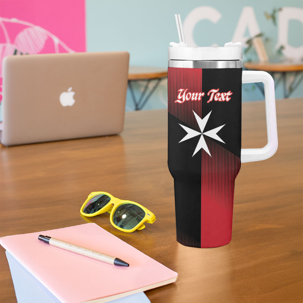 Personalised Malta Jum l-Indipendenza Tumbler With Handle September 21st