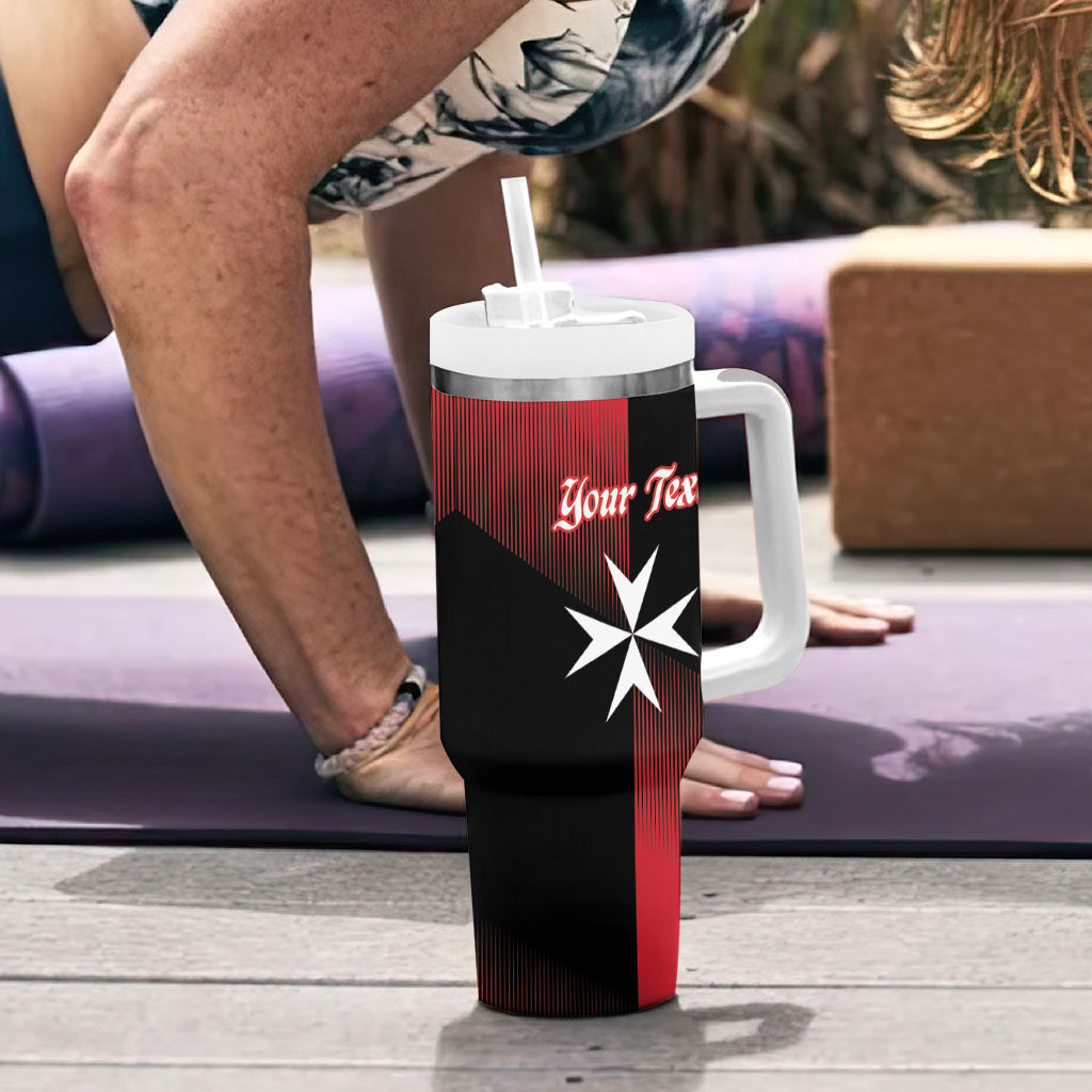 Personalised Malta Jum l-Indipendenza Tumbler With Handle September 21st