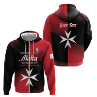 Personalised Malta Jum l-Indipendenza Zip Hoodie September 21st