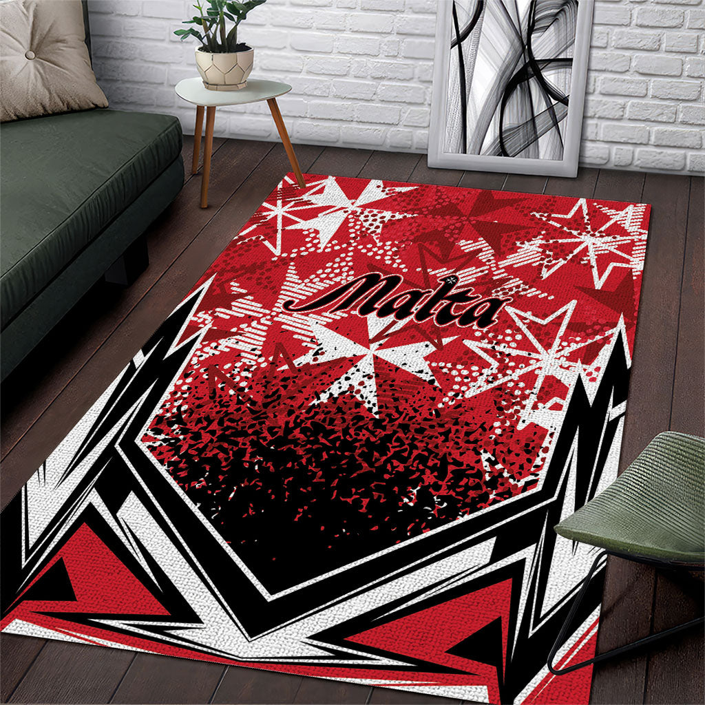 Repubblika ta Malta Area Rug Dynamic Style