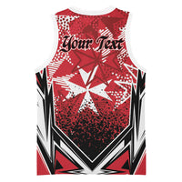Personalised Repubblika ta Malta Basketball Jersey Dynamic Style