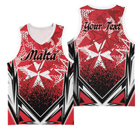 Personalised Repubblika ta Malta Basketball Jersey Dynamic Style