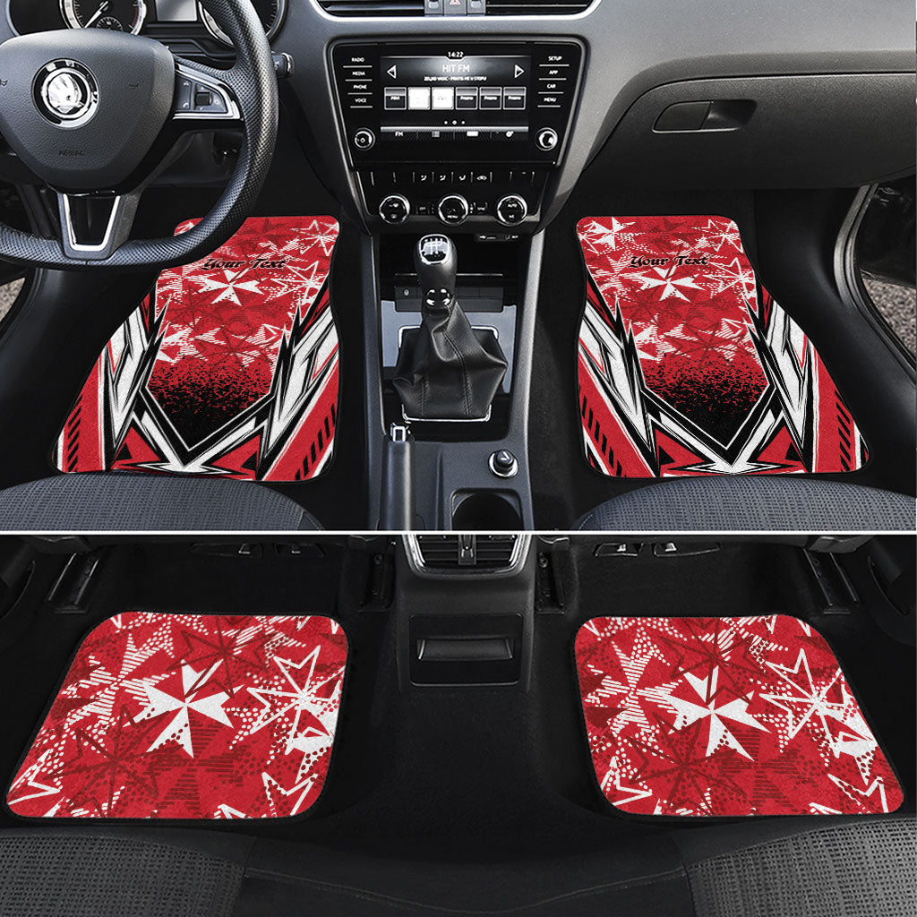 Personalised Repubblika ta Malta Car Mats Dynamic Style