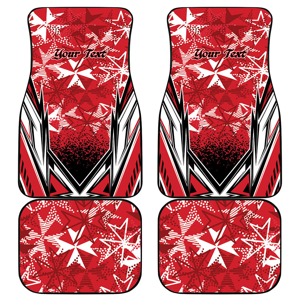 Personalised Repubblika ta Malta Car Mats Dynamic Style