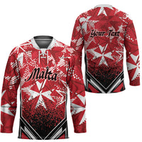 Personalised Repubblika ta Malta Hockey Jersey Dynamic Style