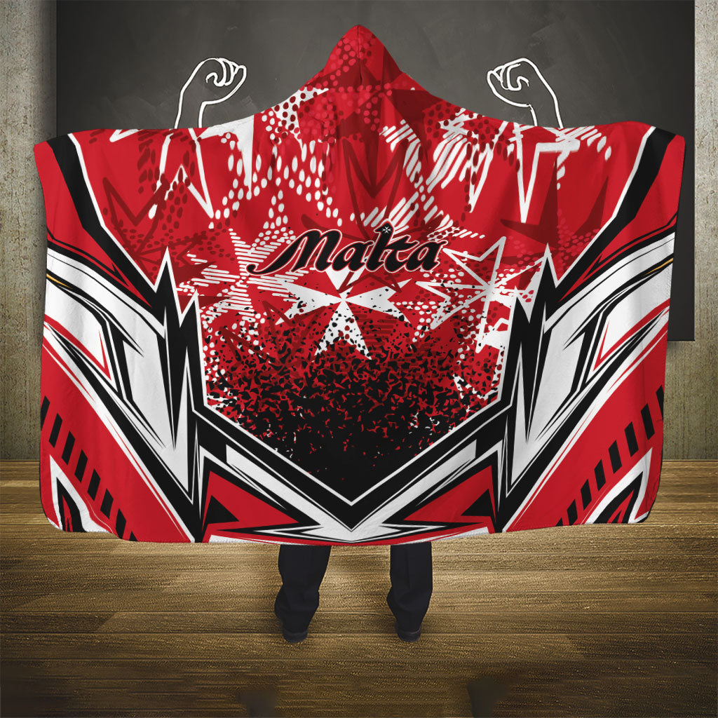 Repubblika ta Malta Hooded Blanket Dynamic Style