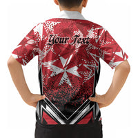 Personalised Repubblika ta Malta Kid Hawaiian Shirt Dynamic Style
