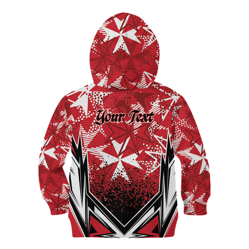 Personalised Repubblika ta Malta Kid Hoodie Dynamic Style