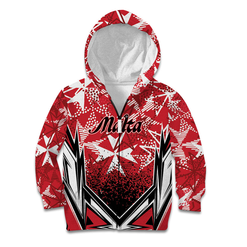 Personalised Repubblika ta Malta Kid Hoodie Dynamic Style