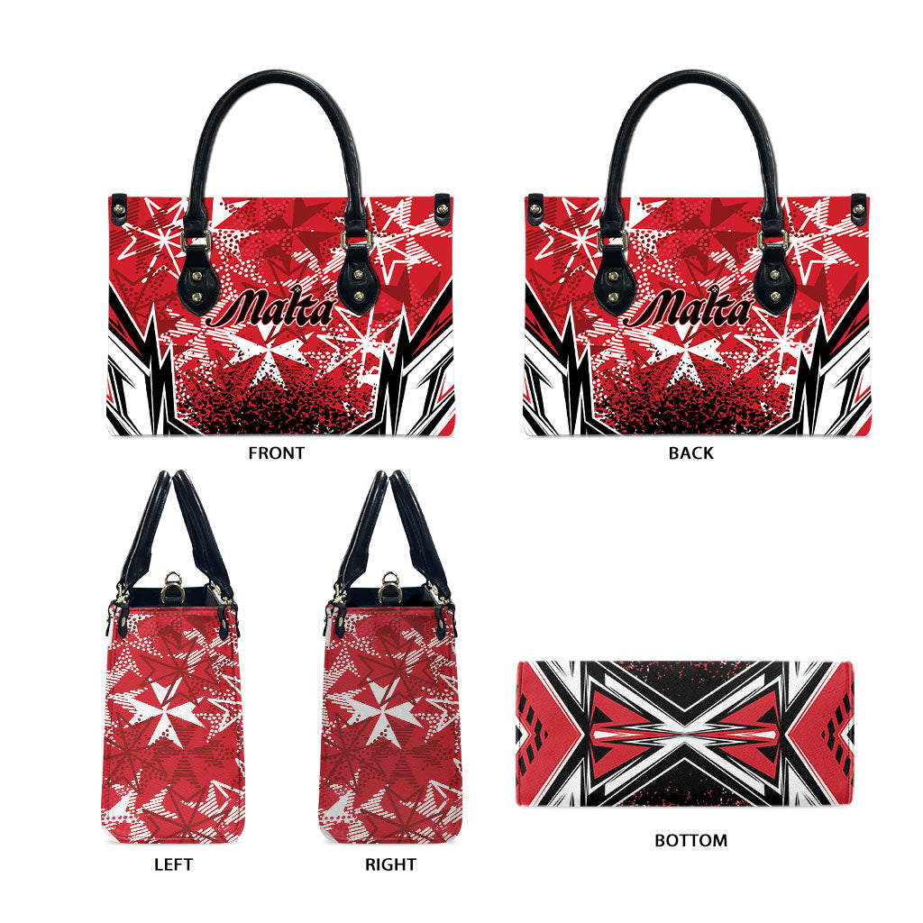 Repubblika ta Malta Leather Bag Dynamic Style