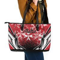 Repubblika ta Malta Leather Tote Bag Dynamic Style