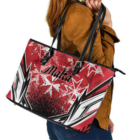 Repubblika ta Malta Leather Tote Bag Dynamic Style