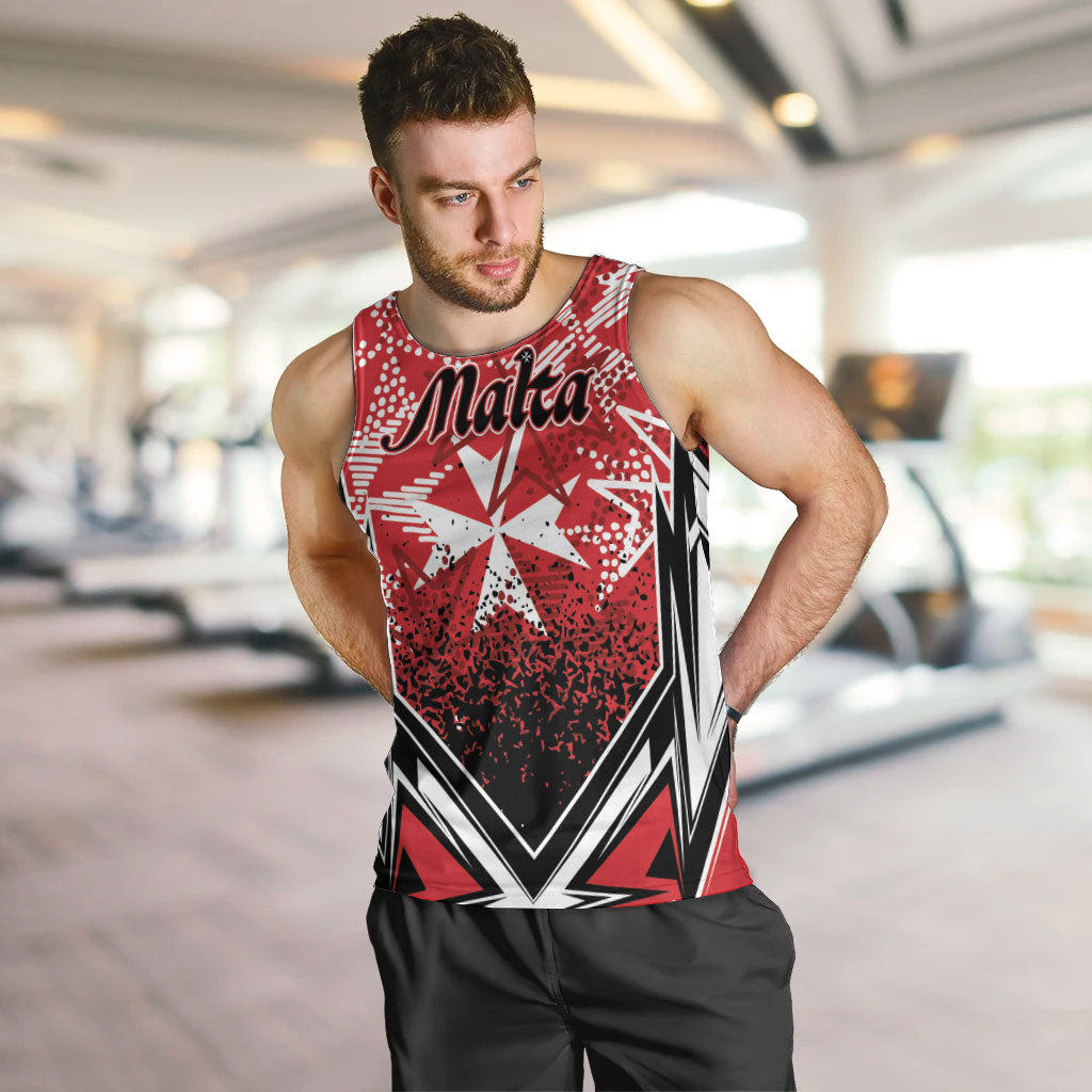 Personalised Repubblika ta Malta Men Tank Top Dynamic Style