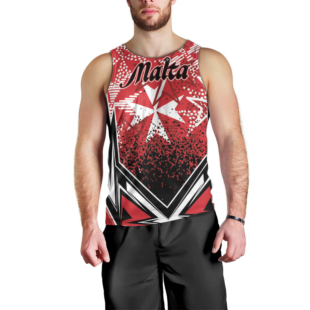 Personalised Repubblika ta Malta Men Tank Top Dynamic Style