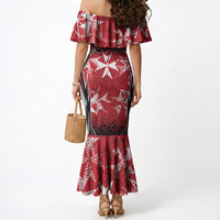 Personalised Repubblika ta Malta Mermaid Dress Dynamic Style