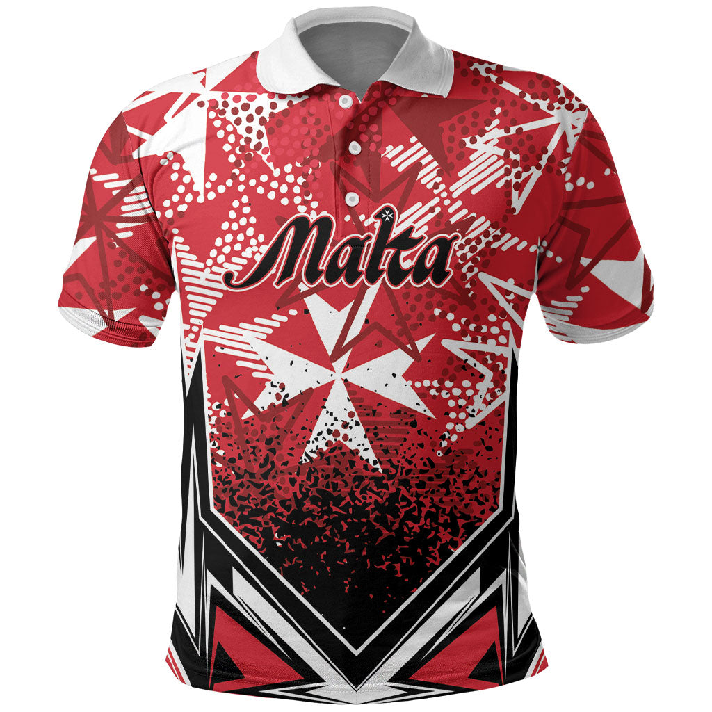 Personalised Repubblika ta Malta Polo Shirt Dynamic Style