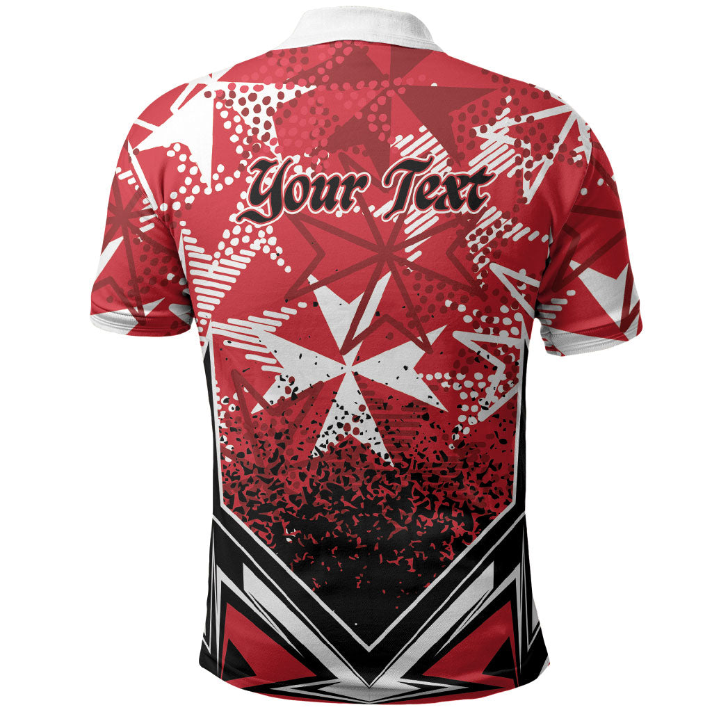 Personalised Repubblika ta Malta Polo Shirt Dynamic Style