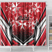 Repubblika ta Malta Shower Curtain Dynamic Style