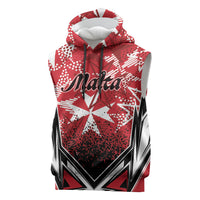 Personalised Repubblika ta Malta Sleeveless Hoodie Dynamic Style