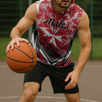 Personalised Repubblika ta Malta Sleeveless Hoodie Dynamic Style
