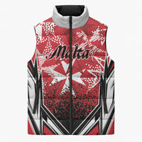 Personalised Repubblika ta Malta Sleeveless Puffer Jacket Dynamic Style