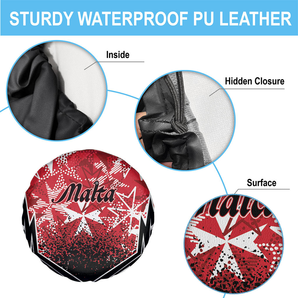 Repubblika ta Malta Spare Tire Cover Dynamic Style