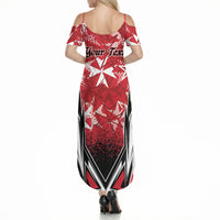 Personalised Repubblika ta Malta Summer Maxi Dress Dynamic Style