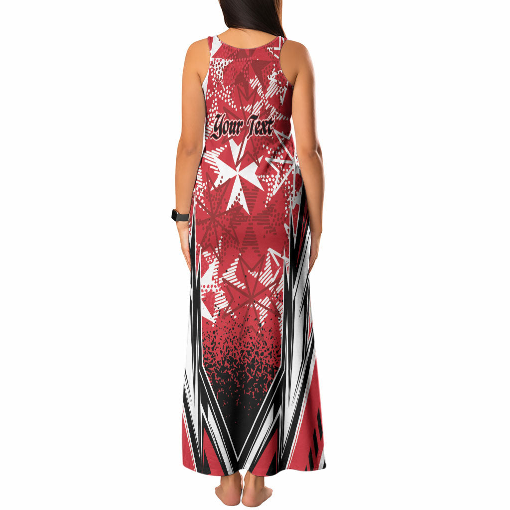 Personalised Repubblika ta Malta Tank Maxi Dress Dynamic Style