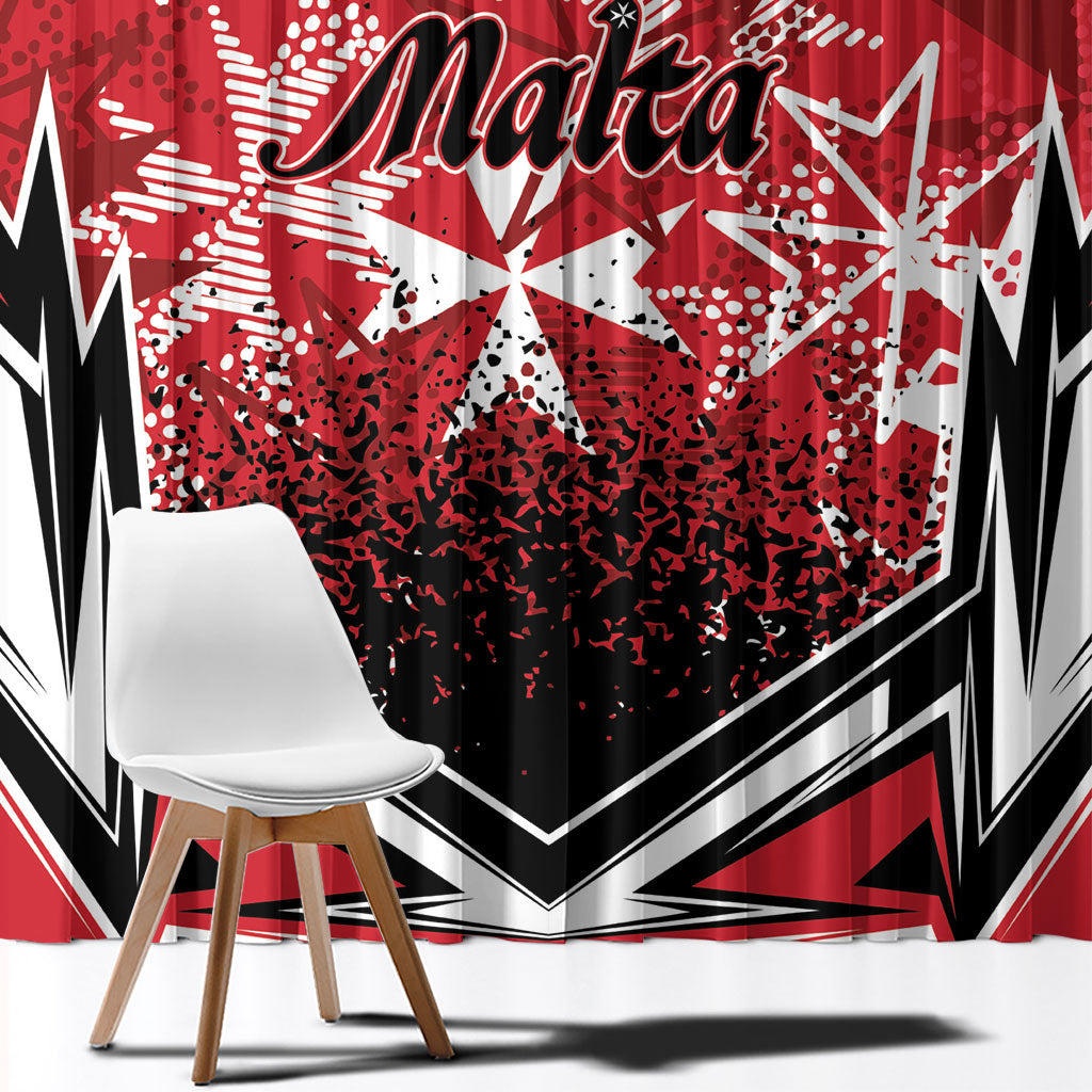 Repubblika ta Malta Window Curtain Dynamic Style