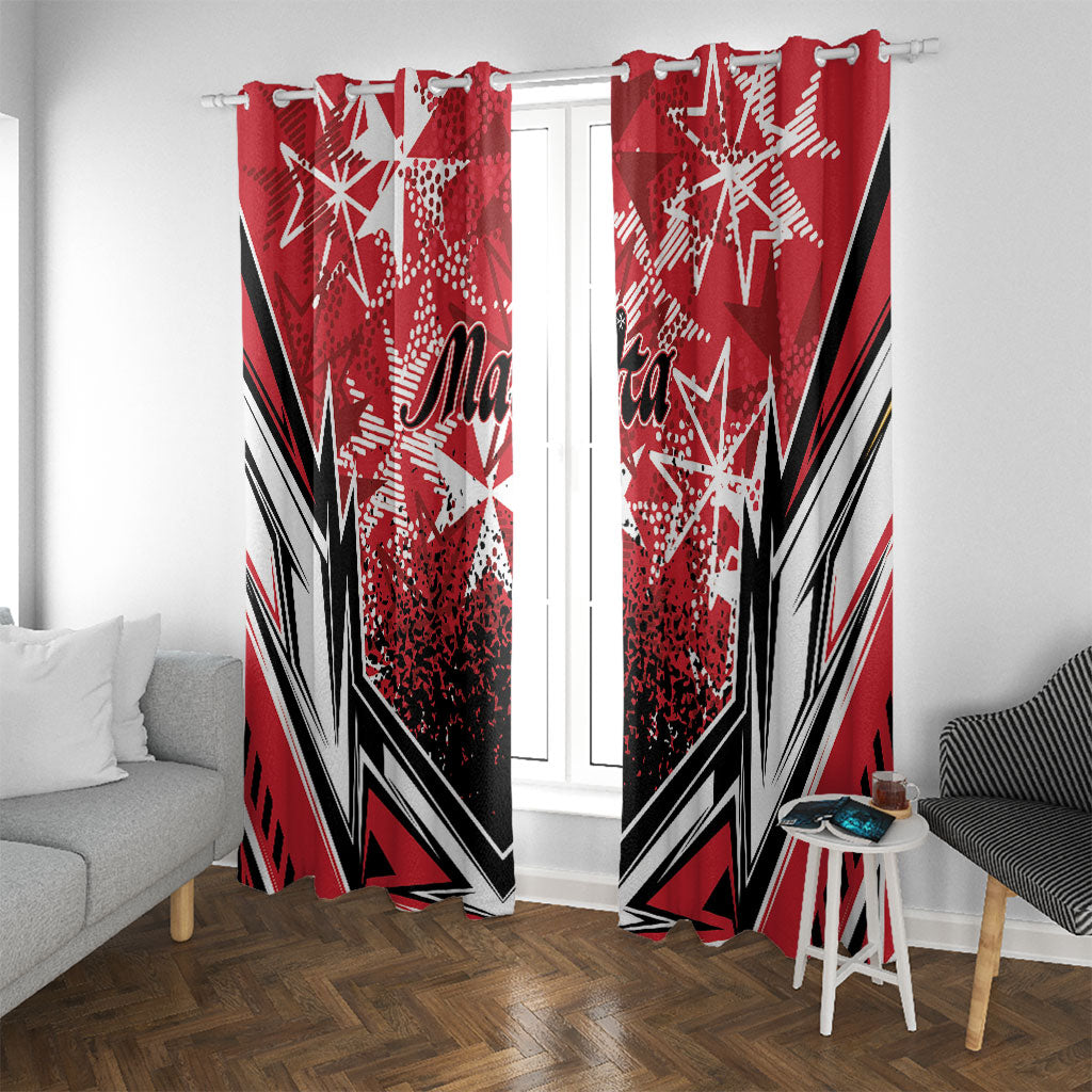 Repubblika ta Malta Window Curtain Dynamic Style