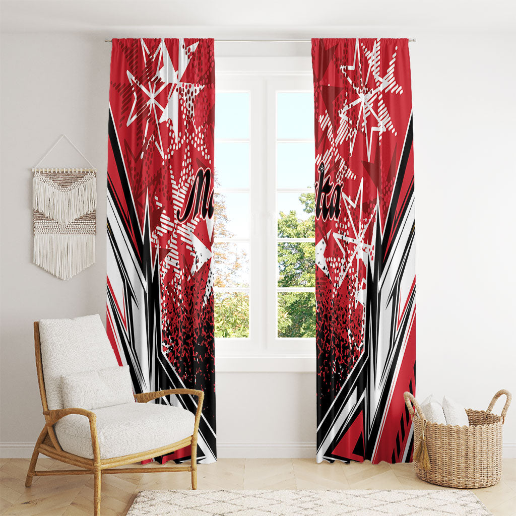 Repubblika ta Malta Window Curtain Dynamic Style