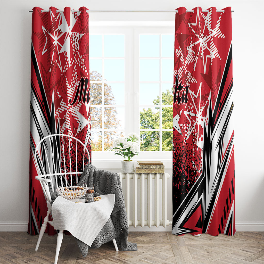 Repubblika ta Malta Window Curtain Dynamic Style