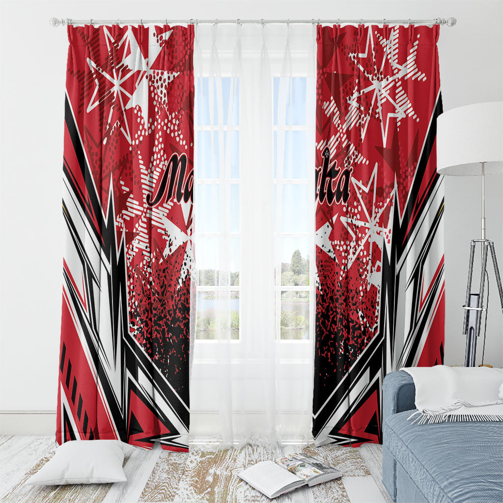 Repubblika ta Malta Window Curtain Dynamic Style