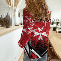 Personalised Repubblika ta Malta Women Casual Shirt Dynamic Style