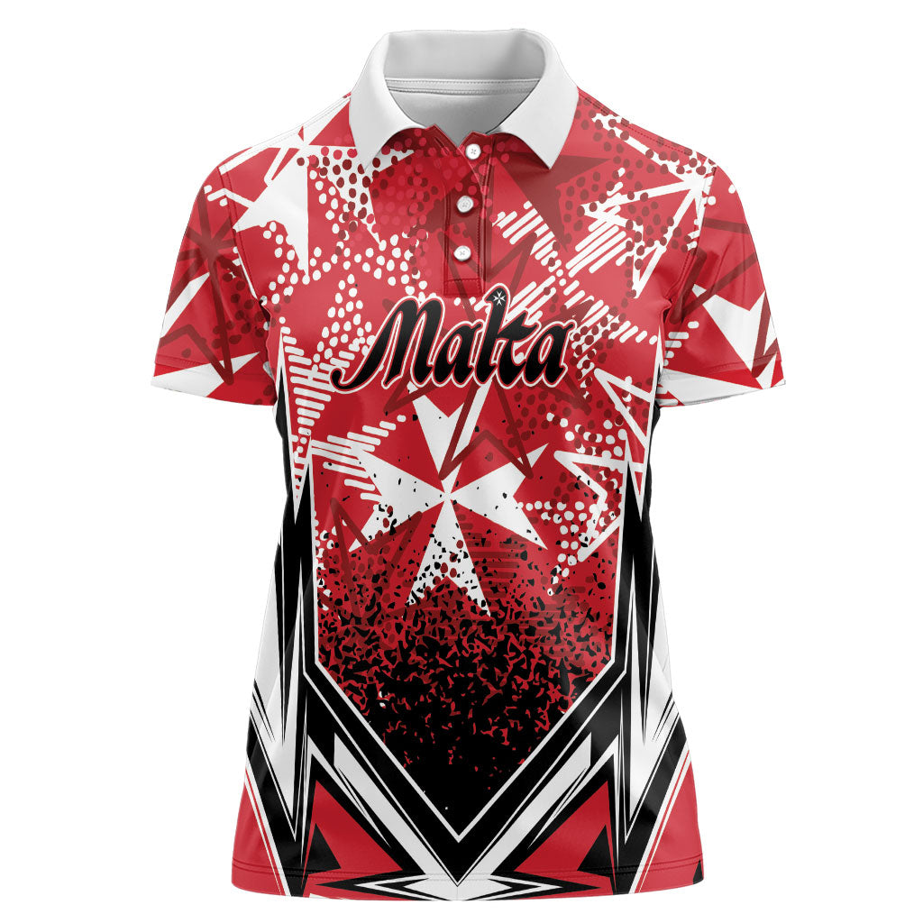 Personalised Repubblika ta Malta Women Polo Shirt Dynamic Style