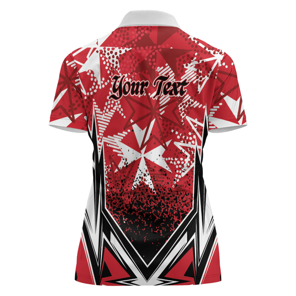 Personalised Repubblika ta Malta Women Polo Shirt Dynamic Style
