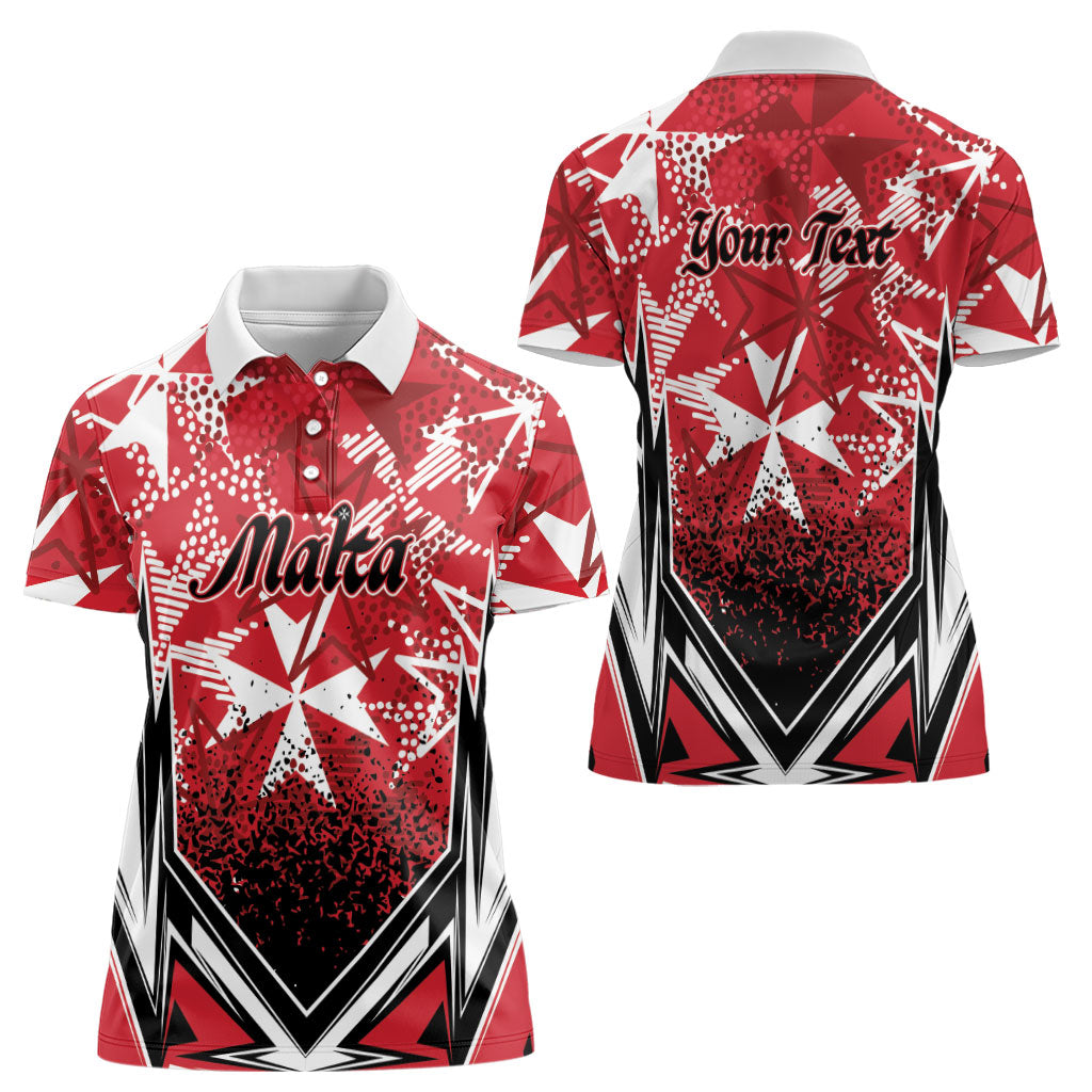 Personalised Repubblika ta Malta Women Polo Shirt Dynamic Style