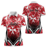 Personalised Repubblika ta Malta Women Polo Shirt Dynamic Style