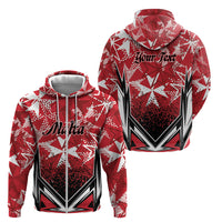 Personalised Repubblika ta Malta Zip Hoodie Dynamic Style