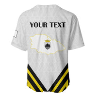 Personalised Malta Gozo Island Baseball Jersey Flag Inspired