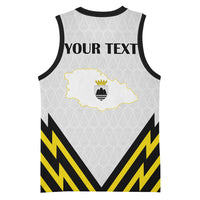 Personalised Malta Gozo Island Basketball Jersey Flag Inspired