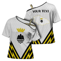 Personalised Malta Gozo Island Cross Shoulder Shirt Flag Inspired