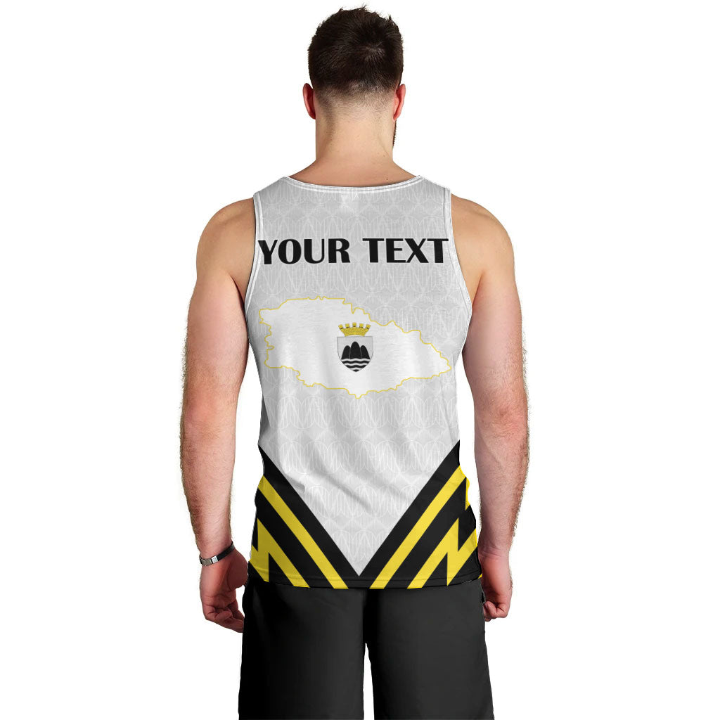 Personalised Malta Gozo Island Men Tank Top Flag Inspired